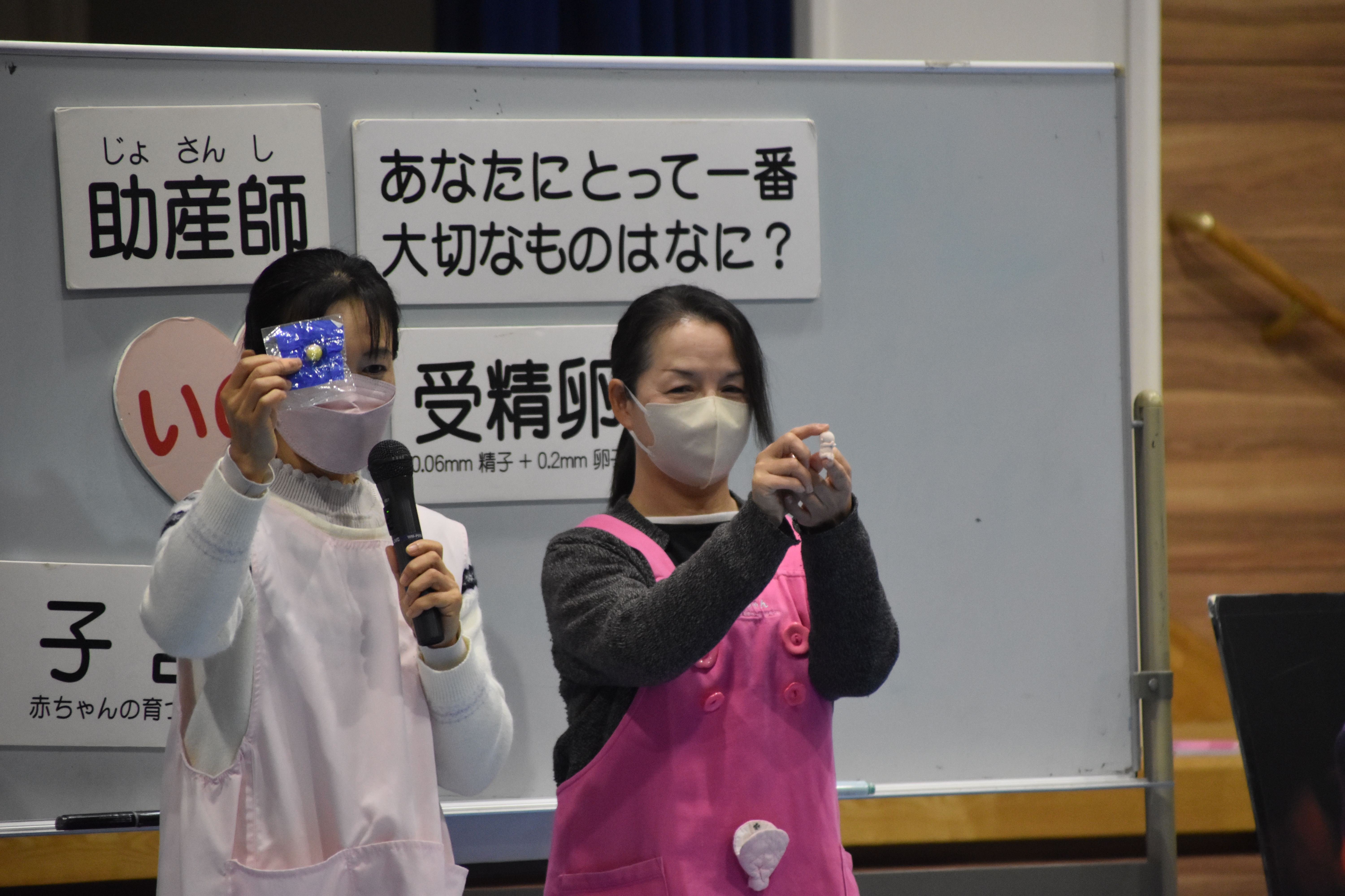 いのちの大切さを伝える助産師出前講座 | 群馬フェリーチェ学園